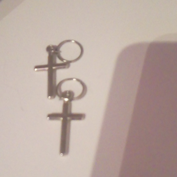 Necklace crosse's and earrings - Picture 6 of 6